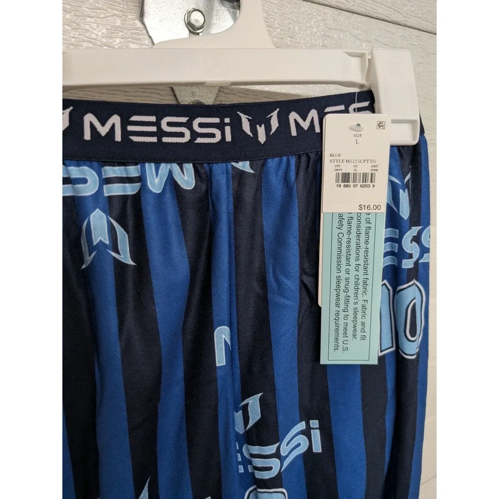 Pajama bottoms Messi size Large 10/12